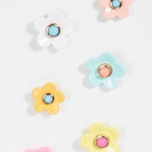 Flower earrings